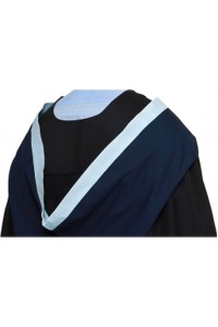 訂購香港大學教育學院學士畢業袍 深藍色長袍 畢業袍生產商DA263